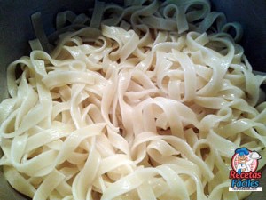 Receta de Tagliatelle o Tallarines con Nata y Bacón Recetas Fáciles