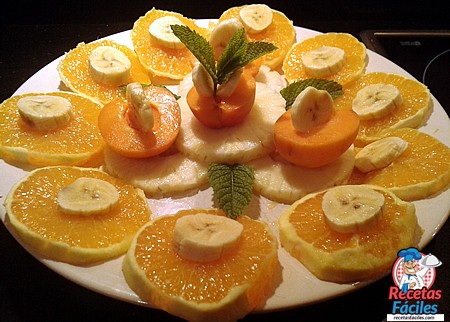 Recetas Fáciles de fruta-naranja-piña-albaricoque-plátano