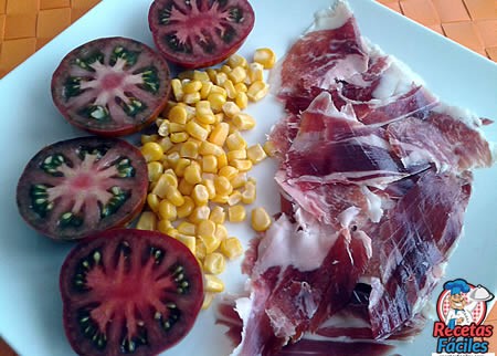 Recetas Fáciles de Jamón de Jabugo con Tomates Ibéricos