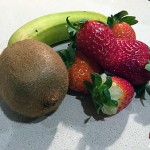Recetas Fáciles de Postre de Frutas Naturales, Kiwi, Plátano y Fresas