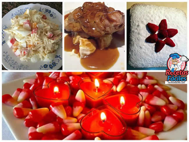 Recetas Fáciles de Menú Cena San Valentín